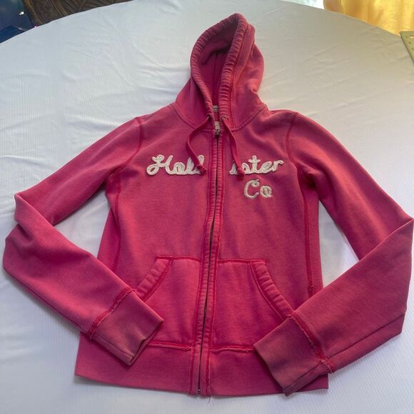 Hollister Co. VTG Y2k Spell Out Sweatshirt Hoodie Size Small - Picture 1 of 9